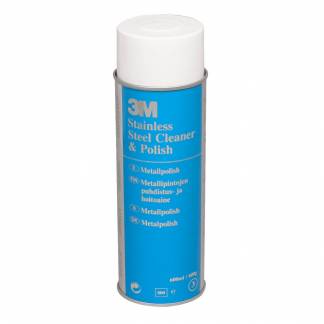 Stålpleje, 3M Stainless Steel Cleaner & Polish, 600 ml, klar-til-brug, uden farve og parfume