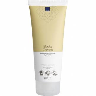 Hudplejecreme, ABENA, 200 ml, uden farve og parfume, 25% fedt