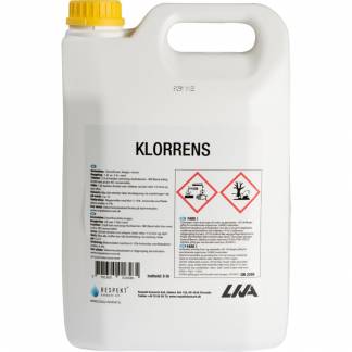 Klorrengøring, Liva, 5 l, uden farve og parfume