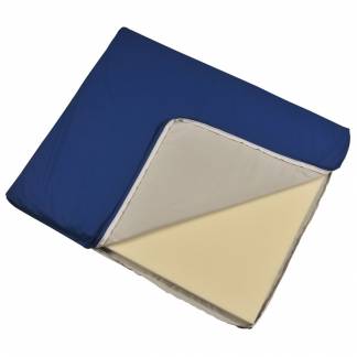 Abena Comfort, Puslemadras med Techmaflex betr&aelig;k, bl&aring;, 74x88x3cm