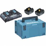 Batteripakke, Makita LXT, 18V, 395x295x215mm, blå, 2x 5,0Ah