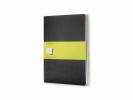 Notesbog MOLESKINE Cahier Journal ulinieret XL 3-pack