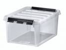 Plastkasse SmartStore Classic 10 8l m/låg 34x25x16cm