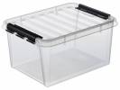 Plastkasse SmartStore Classic 15 15l m/låg 40x30x19cm