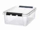 Plastkasse SmartStore Classic 24 24l m/låg 50x39x18cm