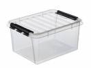 Plastkasse SmartStore Classic 31 32l m/låg 50x39x26cm