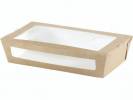 Salatbox PLA m/vindue 200x120x45mm 250stk/pak