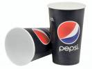 Drikkebægre pap Pepsi 30cl (total 35cl) 2000stk/kar
