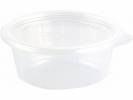 Plastbakke Fixpack PP rund klar Ø112x40mm 200ml 700stk/kar