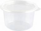 Plastbakke Fixpack PP rund klar Ø112x61mm 300ml 700stk/kar