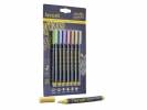 Chalkmarker Securit metallic farver 1-2mm 7stk/pak