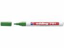 Paint marker Edding 751 permanent grøn rund spids 1-2mm