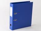Brevordner, Q-Line blå, Metalskinne, 75mm, 210x297mm Number of rings: 2 æske a 10 stk