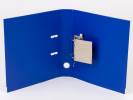 Brevordner, Q-Line blå, Metalskinne, 50mm, 210x297mm Number of rings: 2 æske a 10 stk