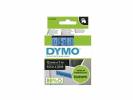 Dymo D1 Labeltape 12mm x 7 m - Sort/blå