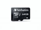 Micro SD card Verbatim 64GB XC 44014 PRO Class 10