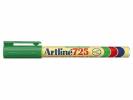 Artline 725 marker med smal 0,4 mm spids i farven grøn 