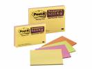 Post-it Super Sticky mødeblok 152x101mm 4blk/pak ass.