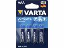 Batteri Varta Longlife Power LR03 AAA 4stk/pak blister