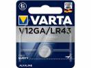 Batteri Varta Electronics LR43 V 12 GA 1,5V 1stk/pak