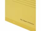 Esselte Classic forstærket hængemappe inkl. fane i A4 i farven gul 