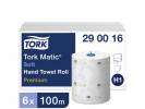 Aftørringspapir Tork Premium H1 Matic Soft 2-lag 290016 6rl