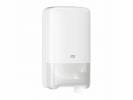 Toiletpapir Dispenser Tork Mid-size Twin T6 Hvid - 557500