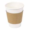 Sleeve t/kaffekop 8oz brun single wall pap 1000st/krt