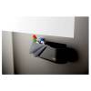 Tilbehørsbakke Post-it sort m/klæb Dry Erase Accessory Tray