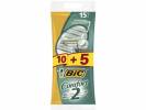 Engangsskraber BIC Comfort 2 10+5stk/pak