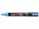 Paint marker Uni Posca PC-5M metallic blue 1,8-2,5mm