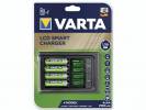 Batterilader Varta LCD Smart Charger 57646 + 2 x 56706 AA 2100mAh