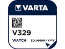 Varta V329 Batteri Sølvoxid 36mAh