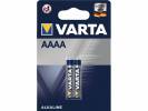 Batteri Varta Electronics Alkaline AAAA 2stk/pak blister