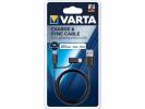 Oplader/datakabel Varta 2in1 Micro USB & Lightning