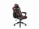 Kontorstol Extreme L33T PU rød/sort Gaming Mid Level
