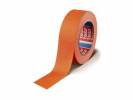 Tape lærred tesa orange 25mmx25m fluorescerende