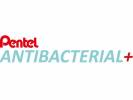 Kuglepen Pentel BK77AB-BE rød 0,7 antibakteriel