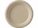 Tallerken 18cm bagasse PFAS free 50stk/pak