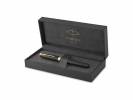 Fyldepen parker Sonnet Matte Black med Guld Trim medium spids