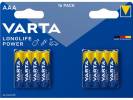 Batteri Varta Longlife Power AAA 16stk/pak blister