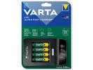 Batterilader Varta LCD Ultra Fast charger+ inkl. 4 x AA 56706