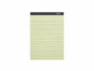 Notes Stick'N memo gul m/linier m/selvkl. ark 254x178mm 50ark/blok