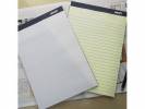 Notes Stick'N memo gul m/linier m/selvkl. ark 254x178mm 50ark/blok