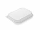 Låg til Ready2cook bakke 1025ml DPET 227x157x20mm 100stk/pak