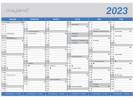 Kontorkalender A5 Klassisk 21x15cm 2023 0580 00