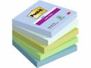 Post-it Super Sticky Notes 76mmx76mm 90ark/blk 5blk/pak Oasis farvekollektion