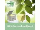 Post-it Super Sticky Recycled notesblok 76x76mm gul 18stk 