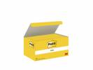 Post-it blok 653 Canary yellow 38x51mm 100bl 3M 12blk/pak