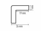 Hjørnebeskytter Durable C19  gul/sort 
